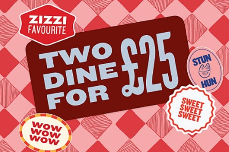 Zizzi 2 for £25